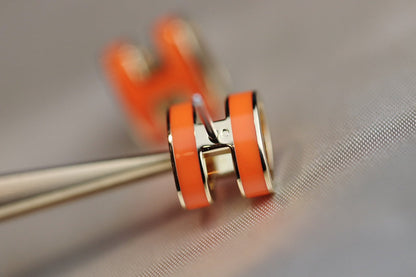 ®Glow Jewelry® MINI POP H OHRRINGE ORANGE