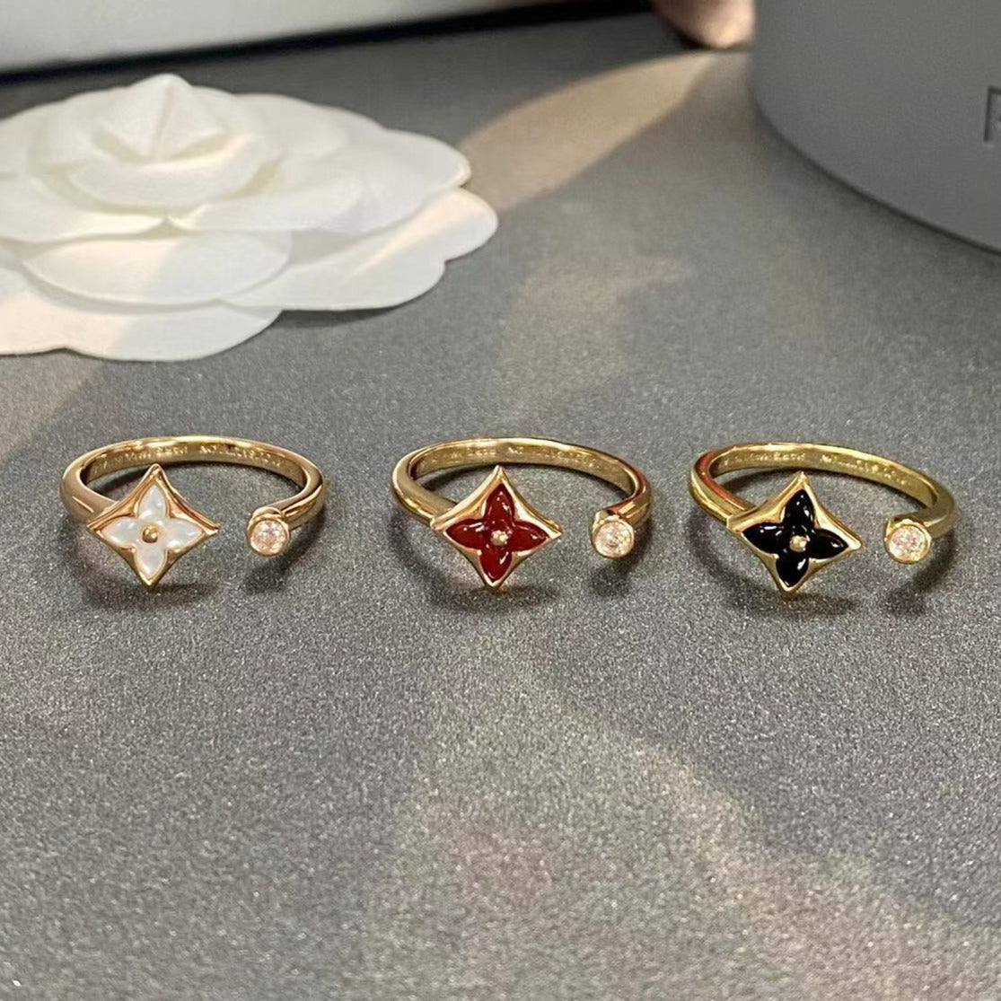 ¡®Glow Jewelry¡¯STAR 1 DIAMOND OPEN RING