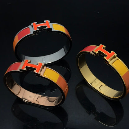 [Glow Jewelry]H BRACELET ORANGE RAINBOW CERAMIC