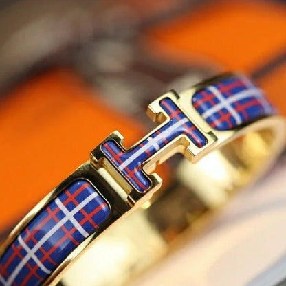 ¡®Glow Jewelry¡¯H TARTAN BRACELET 12MM
