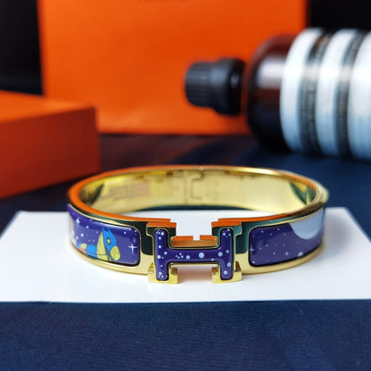 [Glow Jewelry]H STAR AND MOON BRACELET 12MM