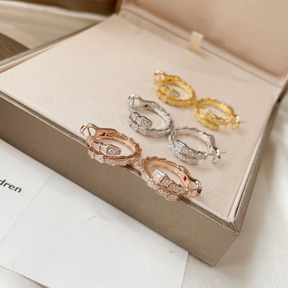 [Glow Jewelry]SERPENTI EARRINGS DIAMOND
