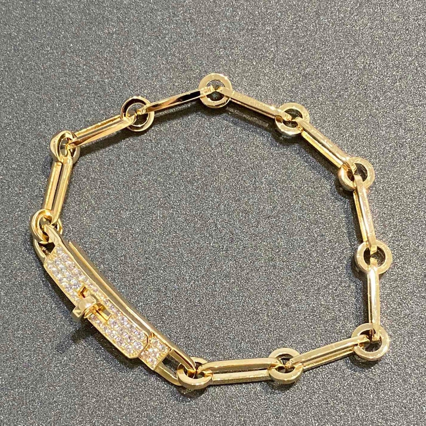 ¡®Glow Jewelry¡¯CHAINE BRACELET SMALL MODEL DIAMOND