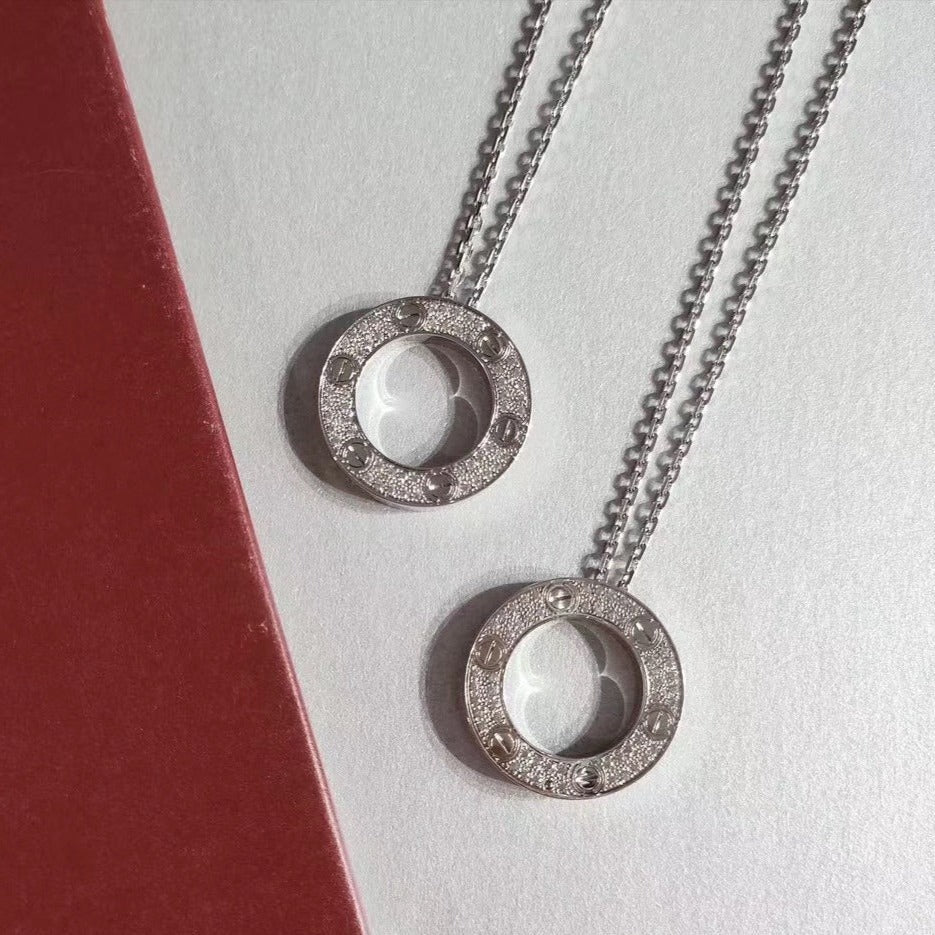 ¡®Glow Jewelry¡¯LOVE NECKLACE ADJUSTABLE SILVER