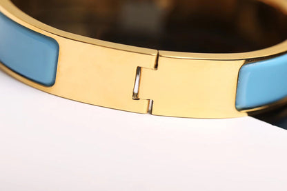 [Glow Jewelry]H CLOUD BLUE BRACELET GOLD DIAMOND
