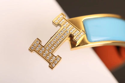¡®Glow Jewelry¡¯H CLOUD BLUE BRACELET GOLD DIAMOND