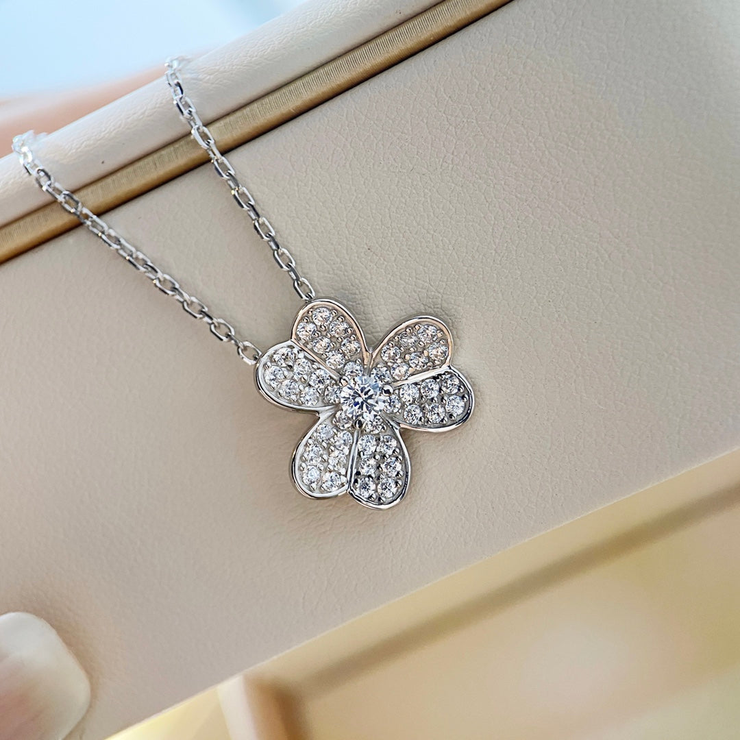 ¡®Glow Jewelry¡¯KLEE DIAMANT HALSKETTE SILBER