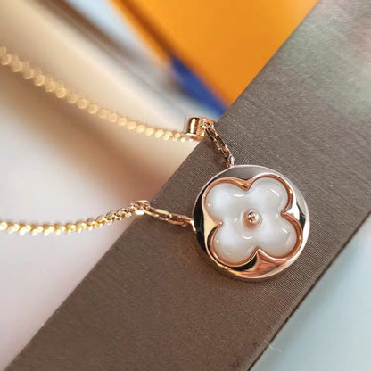 ¡®Glow Jewelry¡¯SUN MOP GOLD 1 DIAMOND NECKLACE