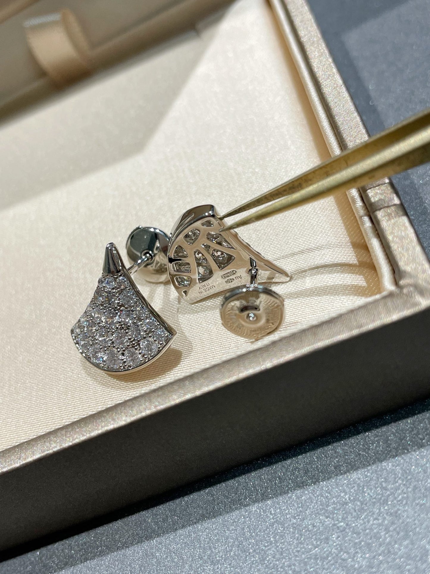 [Glow Jewelry]DREAM STUD EARRINGS DIAMOND