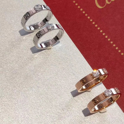 ¡®Glow Jewelry¡¯LOVE RING 3.6MM 1 BIG DIAMOND
