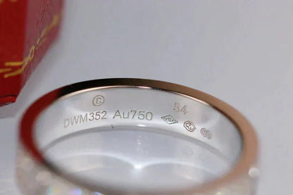 ¡®Glow Jewelry¡¯LOVE RING 3.6MM DIAMOND PAVED