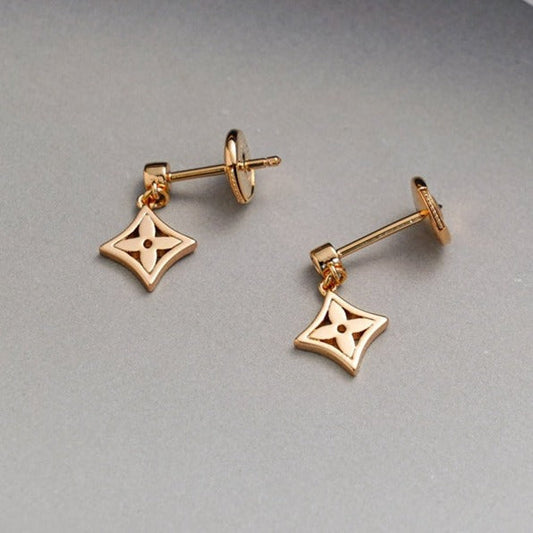 ¡®Glow Jewelry¡¯STAR EARRINGS GOLD