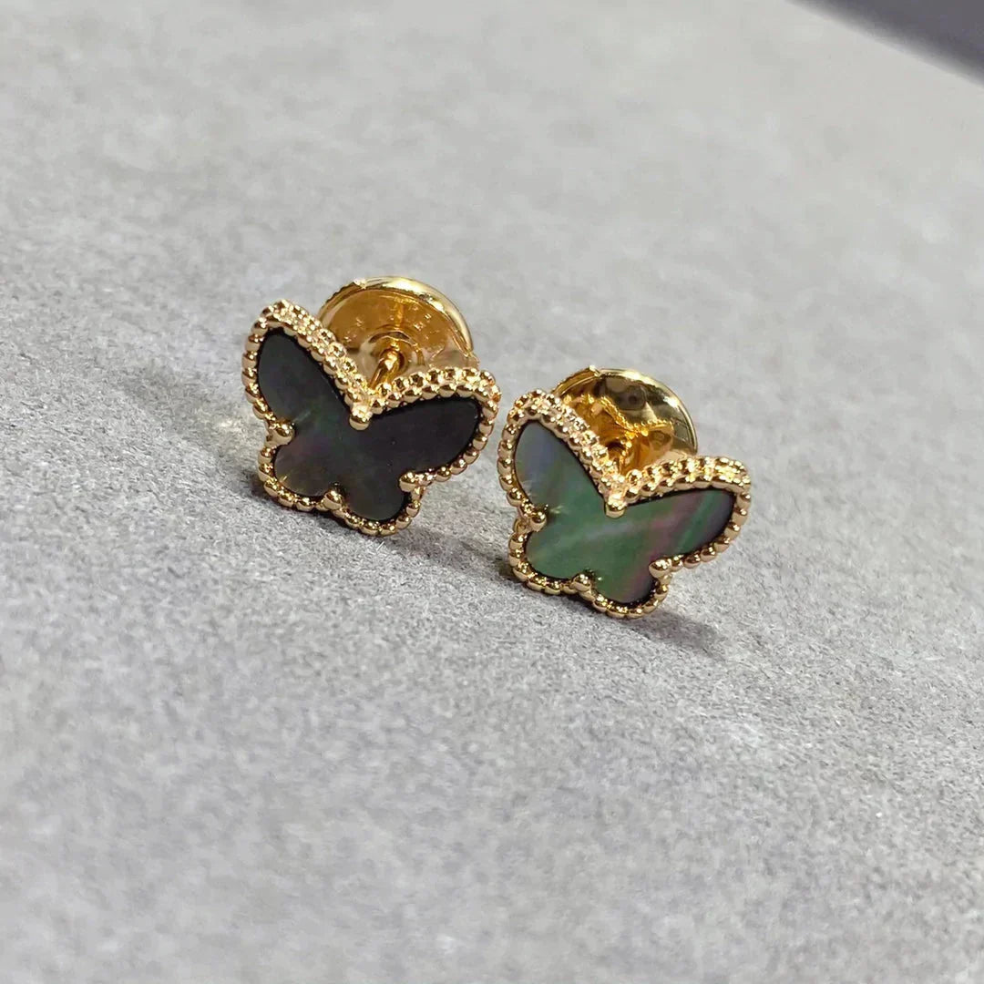 ¡®Glow Jewelry¡¯BUTTERFLY DARK MOP  EARRINGS