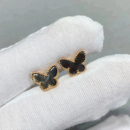 ¡®Glow Jewelry¡¯BUTTERFLY DARK MOP  EARRINGS