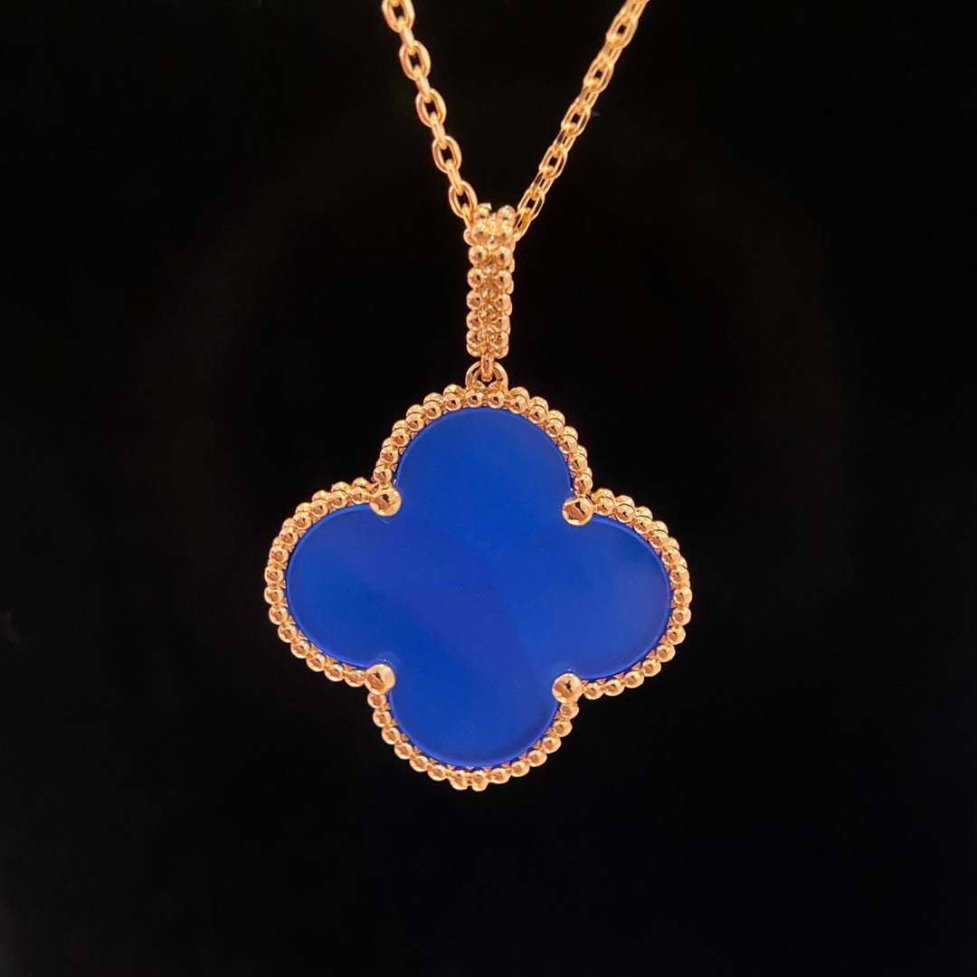 ¡®Glow Jewelry¡¯KLEE 25MM HALSKETTE TÜRKIS ROSÉGOLD