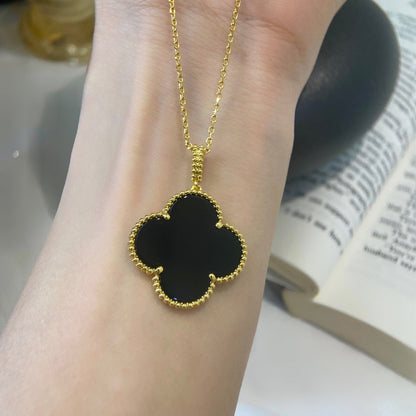 Glow Jewelry: KLEEB LUS 25MM HALSKETTE GOLD ONYX