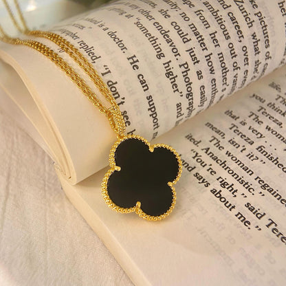 Glow Jewelry: KLEEB LUS 25MM HALSKETTE GOLD ONYX
