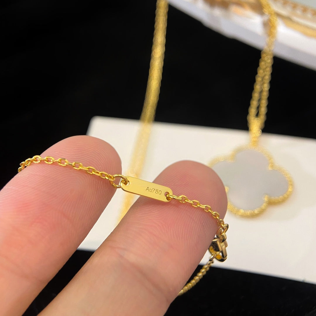 ¡®Glow Jewelry¡¯ KLEEBATT 25MM MOP GROSSER ANHÄNGER HALSKETTE
