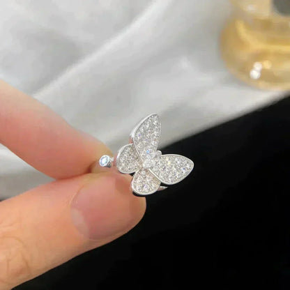 ¡®Glow Jewelry¡¯BUTTERFLY DIAMOND RING