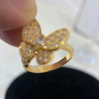 ¡®Glow Jewelry¡¯BUTTERFLY DIAMOND RING