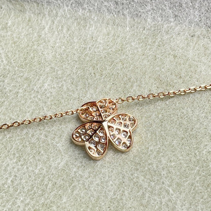 „Glow Jewelry“ BLUMEN-DIAMANTEN-HALSKETTE