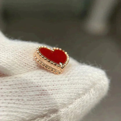 ¡®Glow Jewelry¡¯ HERZ-CARNELIAN-OHRRINGE