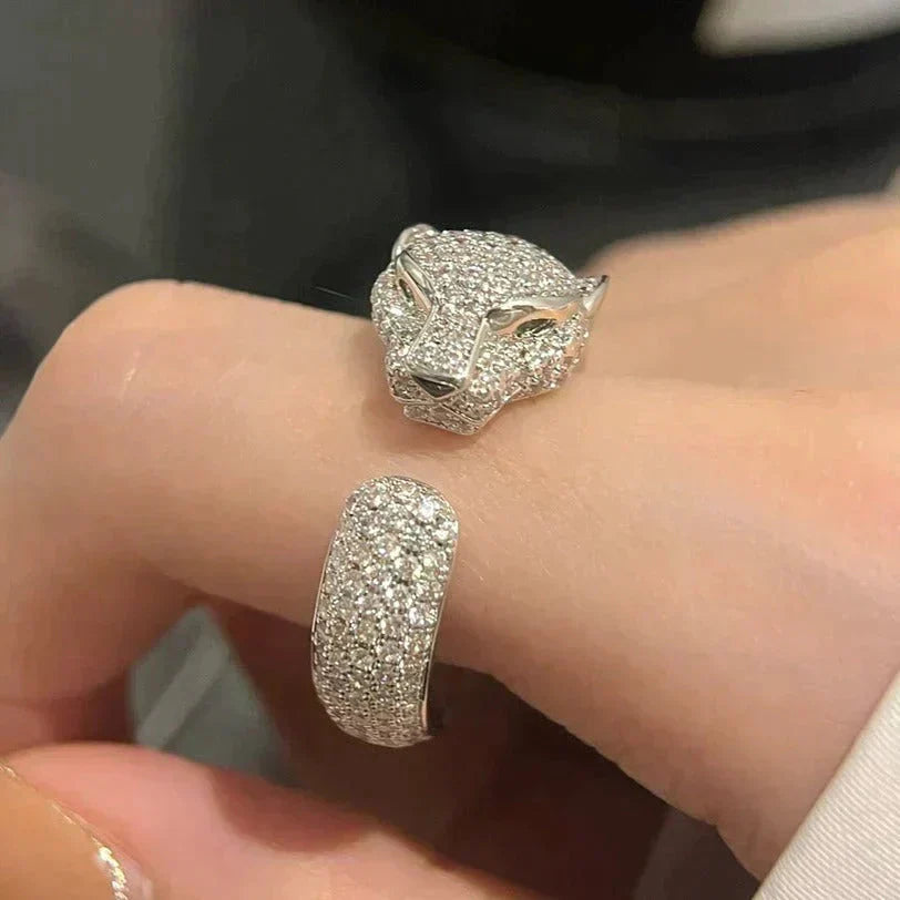 グロウジュエリー パンテール 5.5MM フルダイヤモンドリング