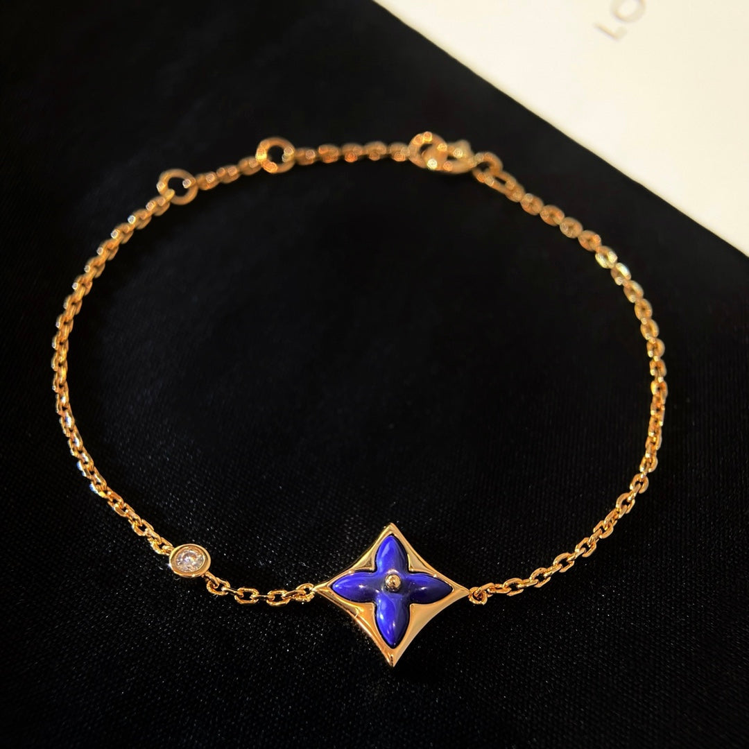 ¡®Glow Jewelry¡¯COLOR STAR PINK GOLD DIAMANT ARMREIF