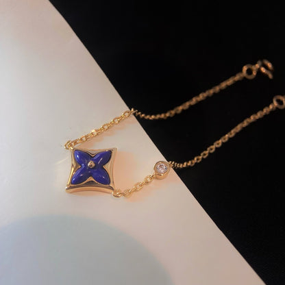 ¡®Glow Jewelry¡¯COLOR STAR PINK GOLD DIAMANT ARMREIF