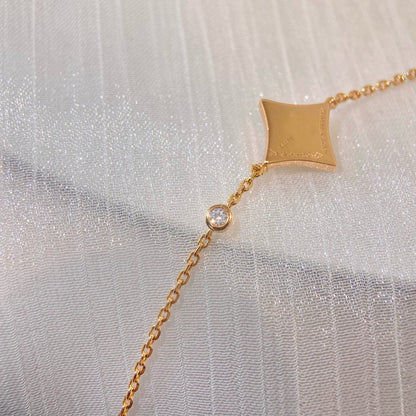 ¡®Glow Jewelry¡¯COLOR STAR PINK GOLD DIAMANT ARMREIF