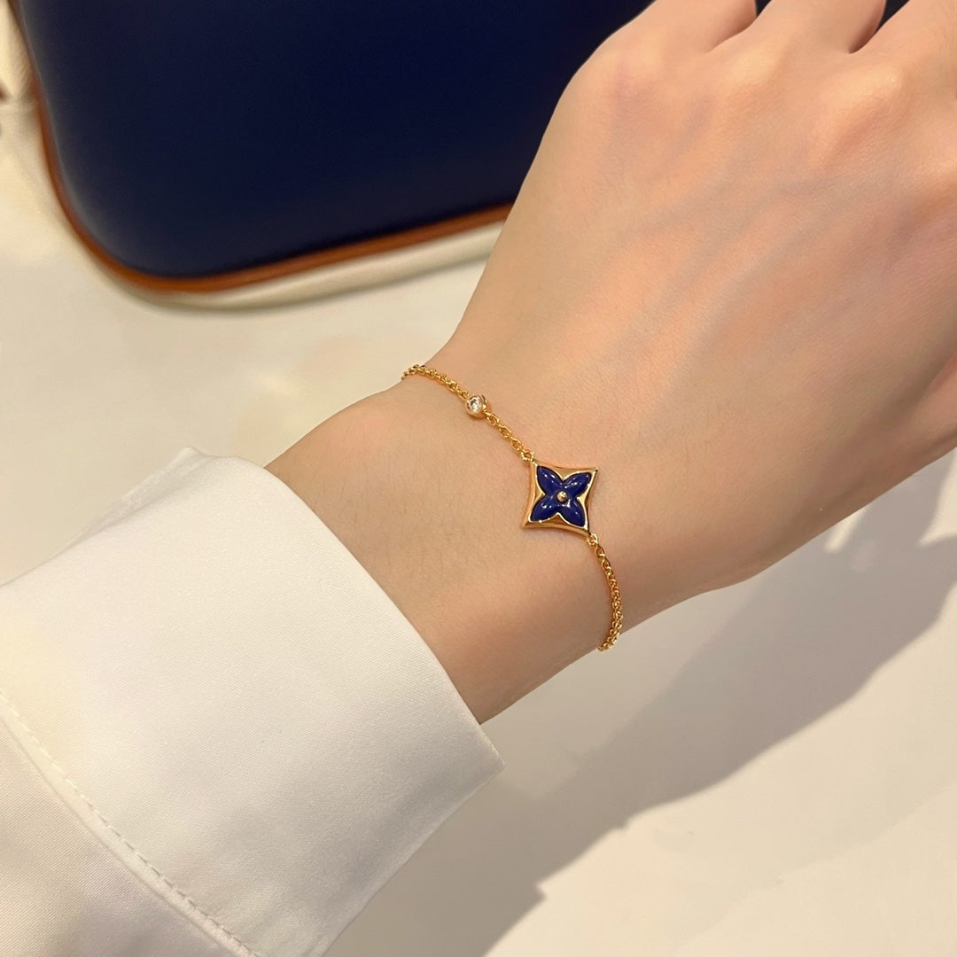 ¡®Glow Jewelry¡¯COLOR STAR PINK GOLD DIAMANT ARMREIF
