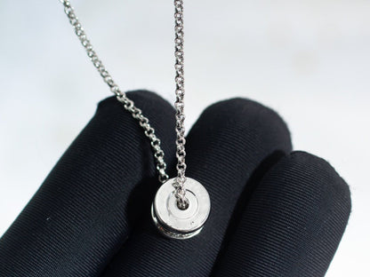 [Glow Jewelry]ZERO 1 SILVER DIAMOND NECKLACE