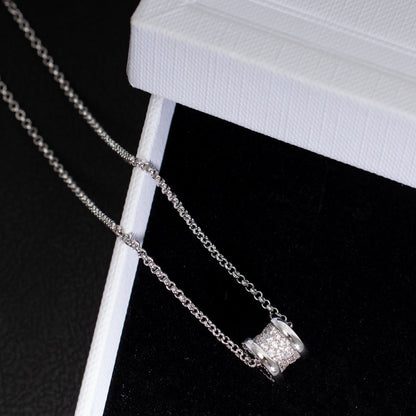 [Glow Jewelry]ZERO 1 SILVER DIAMOND NECKLACE
