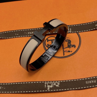 ¡®Glow Jewelry¡¯H ARMBAND 12MM SCHWARZ BEIGE KERAMIK