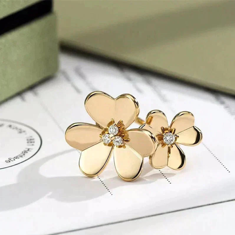 ¡®Glow Jewelry¡¯CLOVER COMOS GOLD DIAMANTRING