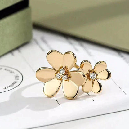 ¡®Glow Jewelry¡¯CLOVER COMOS GOLD DIAMANTRING