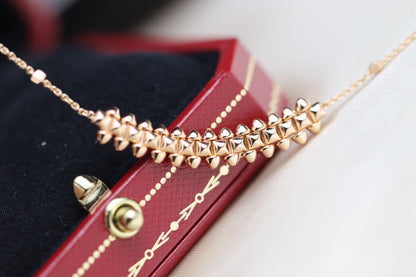 ¡®Glow Jewelry¡¯CLASH PINK GOLD NECKLACE