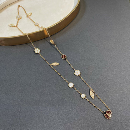 ¡®Glow Jewelry¡¯ LUCKY SPRING 15 MOTIFS GOLD HALSKETTE