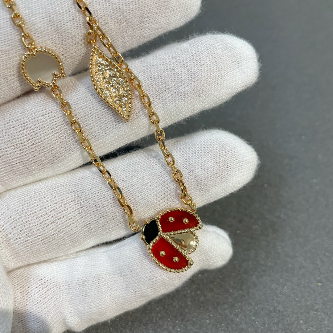 ¡®Glow Jewelry¡¯ LUCKY SPRING 15 MOTIFS GOLD HALSKETTE