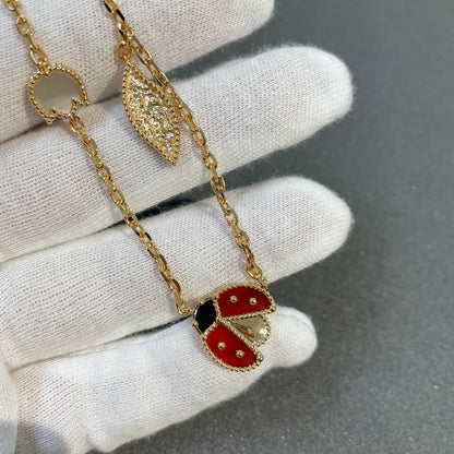 ¡®Glow Jewelry¡¯ LUCKY SPRING 15 MOTIFS GOLD HALSKETTE
