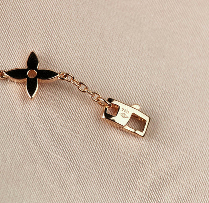 „Glow Jewelry“ STERNE UND SONNE 7 MOTIVE GOLDBRACELET