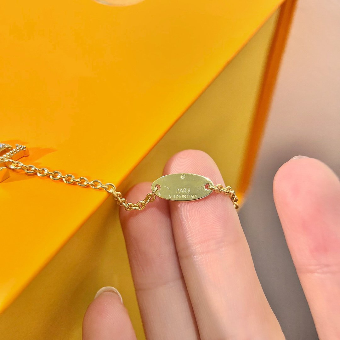 „Glow Jewelry“-LOGO-STERNE-MOTIV-GOLDBRACELET