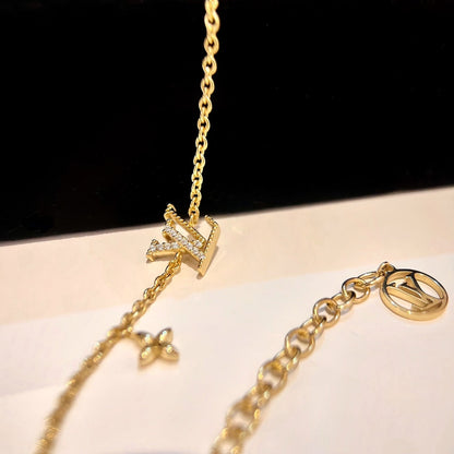 „Glow Jewelry“-LOGO-STERNE-MOTIV-GOLDBRACELET