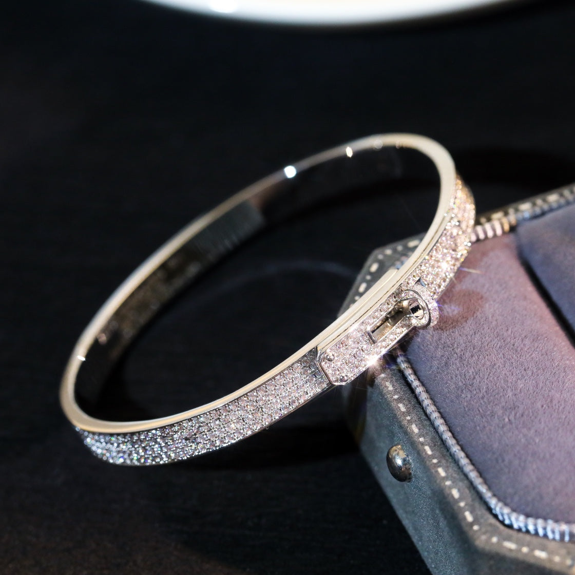 [Glow Jewelry]KELLY BRACELET DIAMOND PAVED