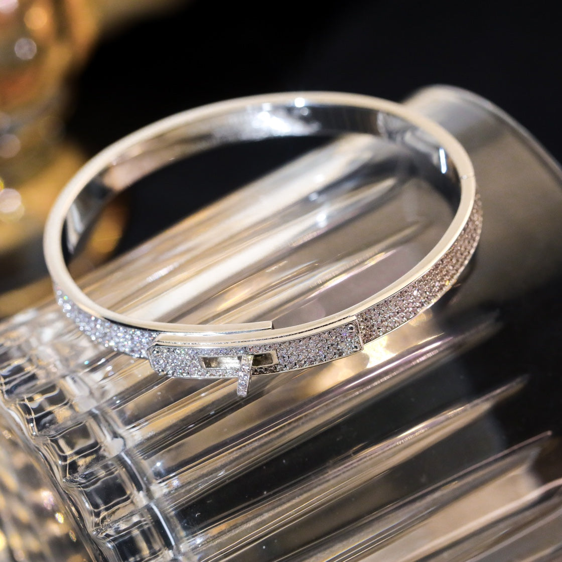 ¡®Glow Jewelry¡¯KELLY BRACELET DIAMOND PAVED