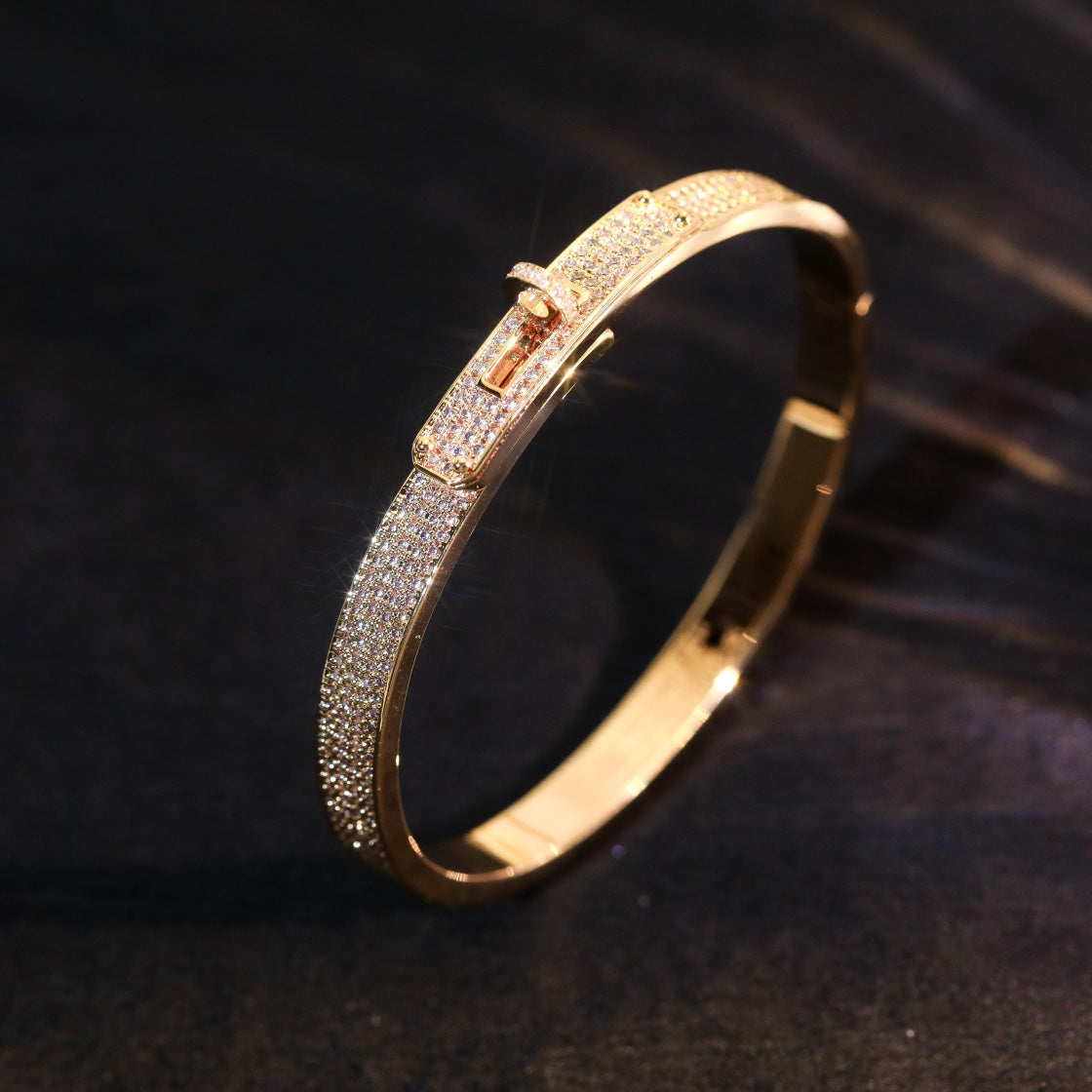 ¡®Glow Jewelry¡¯KELLY BRACELET DIAMOND PAVED