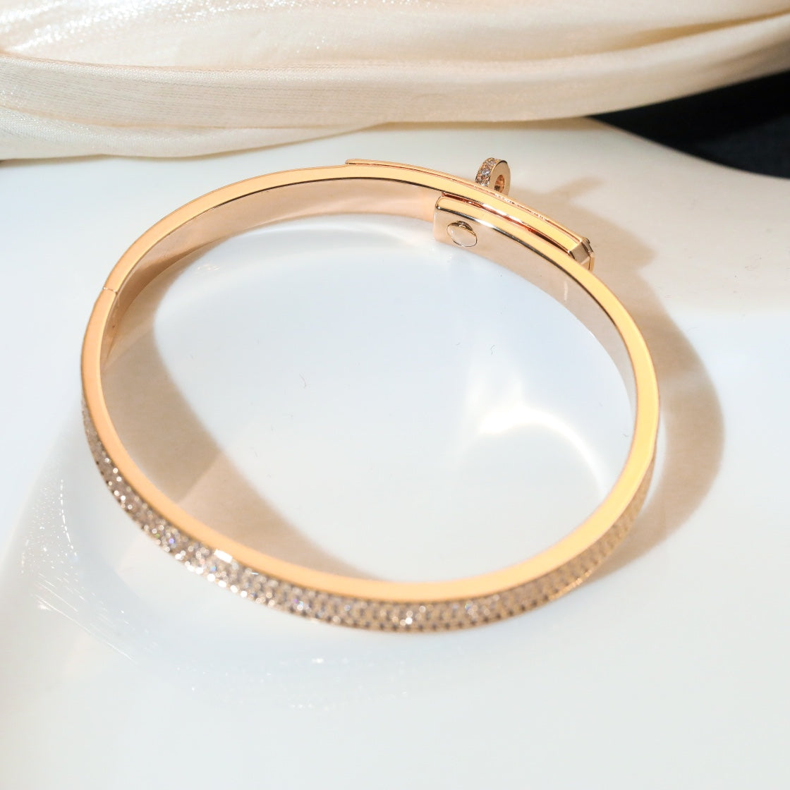 ¡®Glow Jewelry¡¯KELLY BRACELET DIAMOND PAVED