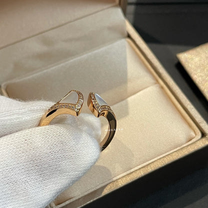 [Glow Jewelry]DREAM MOP DIAMOND OPEN RING