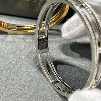 [Glow Jewelry]MOVE 10TH PAVED DIAMOND BRACELET