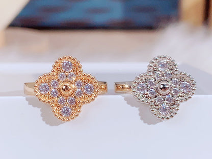 ¡®Glow Jewelry¡¯CLOVER DIAMOND RING